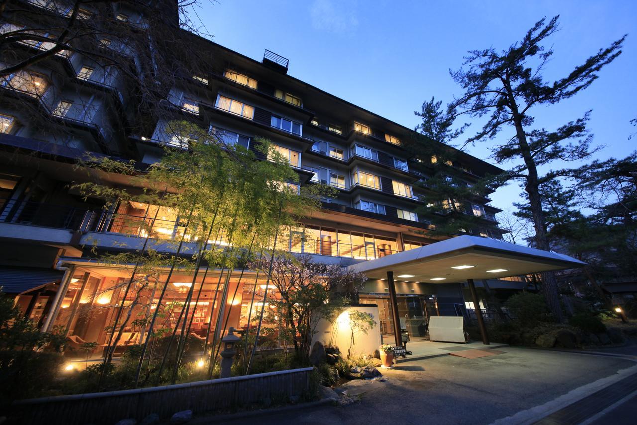 Shimobe Hotel Minobu Exterior foto
